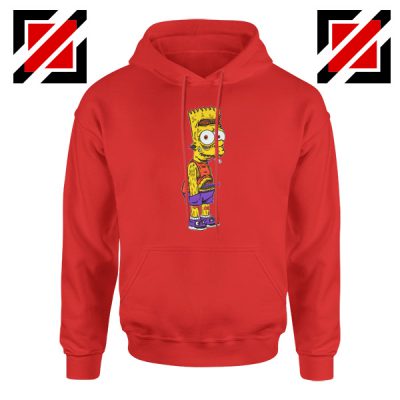 The Scary Bart Red Hoodie