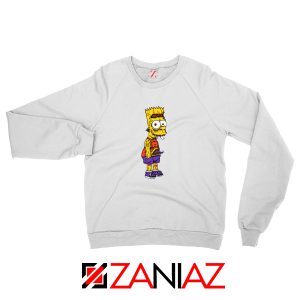 The Scary Bart White Sweater