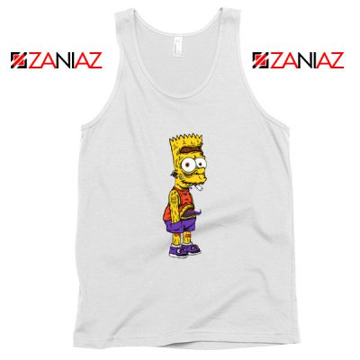 The Scary Bart White Tank Top