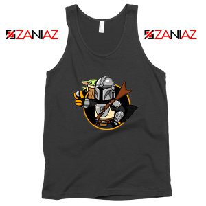 Vault Mando and Child Black Tank Top
