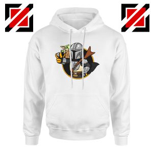 Vault Mando and Child White Hoodie