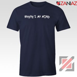 Where is My Mind Bellyache Navy Blue Tshirt