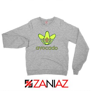 Adidas Avocado Parody Sport Grey Sweatshirt