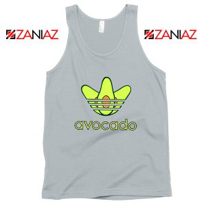 Adidas Avocado Parody Sport Grey Tank Top