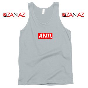 Anti Rihanna Albumn Sport Grey Tank Top