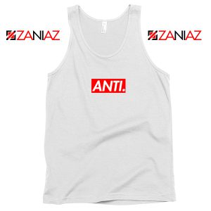 Anti Rihanna Albumn White Tank Top