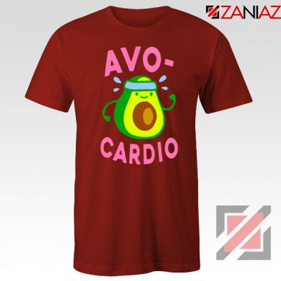 Avocardio Exercise Red Tshirt