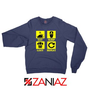 Battlegrounds Air Drop Navy Blue Sweatshirt