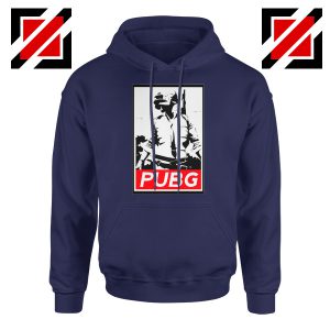 Best PUBG Printed Navy Blue Hoodie