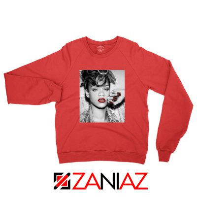 Best Rihanna Pop Singer Red Sweater