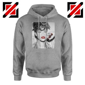 Best Rihanna Pop Singer Sport Grey Hoodie