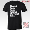 Biggie 2 Pac Nas Rakim Wu Tang Tribe Tshirt