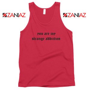 Billie Eilish Pop Music USA Red Tank Top