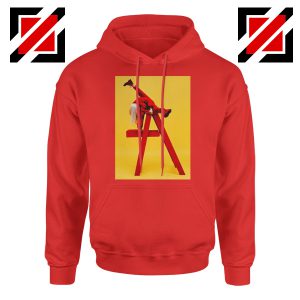 Billie Eilish Tour Red Hoodie