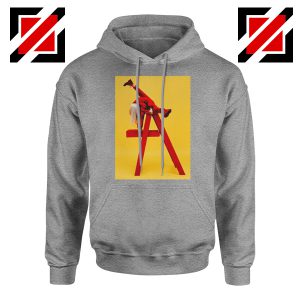 Billie Eilish Tour Sport Grey Hoodie