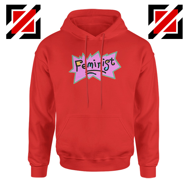 Cheap Feminist Rugrats Red Hoodie