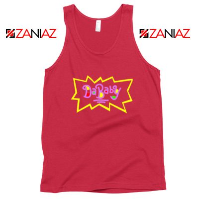 Dababy Rugrats Red Tank Top