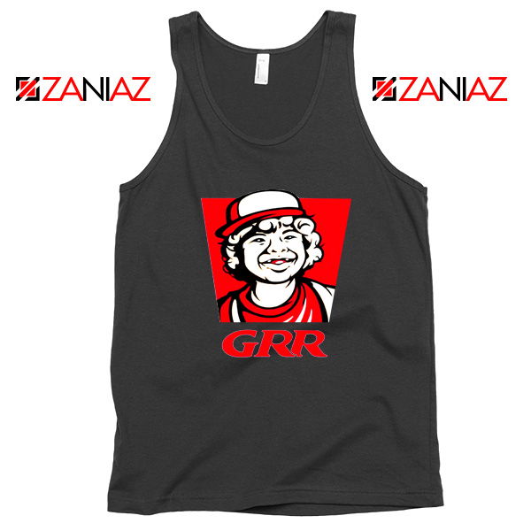 Dustin GRR Parody Black Tank Top