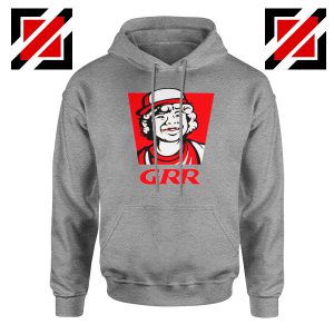 Dustin GRR Parody Sport Grey Hoodie