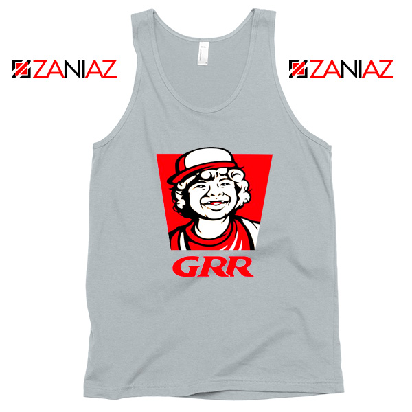 Dustin GRR Parody Sport Grey Tank Top