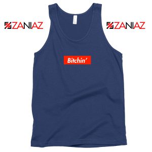 Eleven Bitchin Navy Blue Tank Top