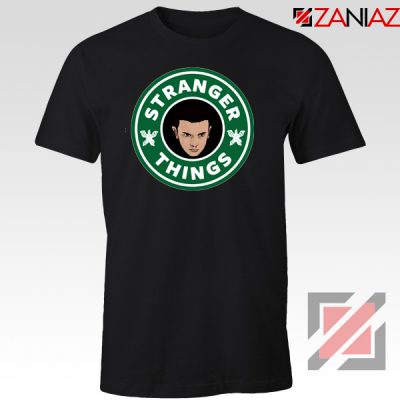 Eleven Starbucks Coffee Black Tshirt