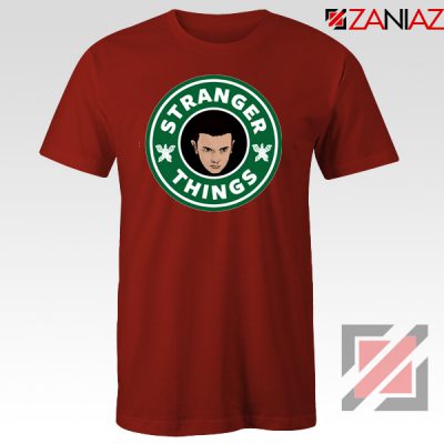Eleven Starbucks Coffee Red Tshirt