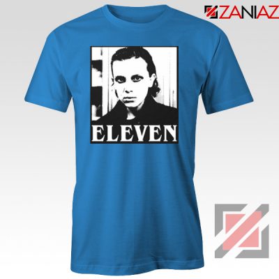 Eleven Stranger Things Graphic Blue Tshirt