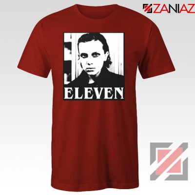 Eleven Stranger Things Graphic Red Tshirt