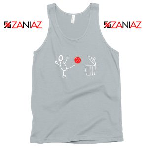 Football Soccer Corona Virus Sport Grey Tank Top