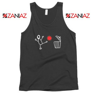 Football Soccer Corona Virus Tank Top