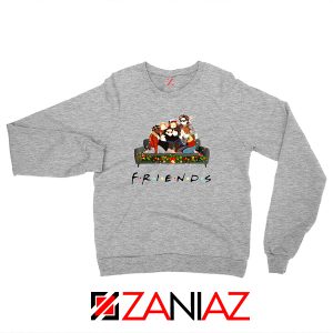 Friends Stranger Things Sport Grey Sweater