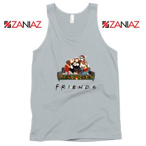 Friends Stranger Things Sport Grey Tank Top