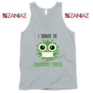 I Survived The Coronavirus Sport Grey Tank Top
