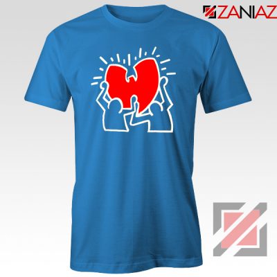 Keith Haring Rapper Blue Tshirt