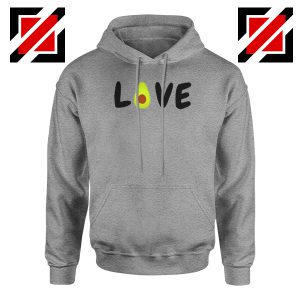 Love Avocado Sport Grey Hoodie