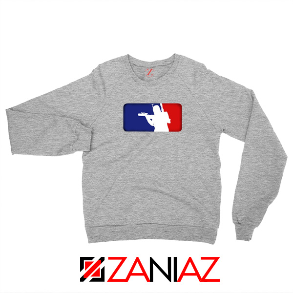 Major League Mandalorian Sport Grey Sweatshirt