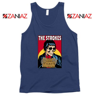 Need Strokes Tickets Will Sell Soul Navy Blue Tank Top