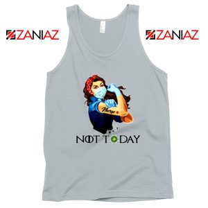 Nurse Not Today Coronavirus Sport Grey Tank Top