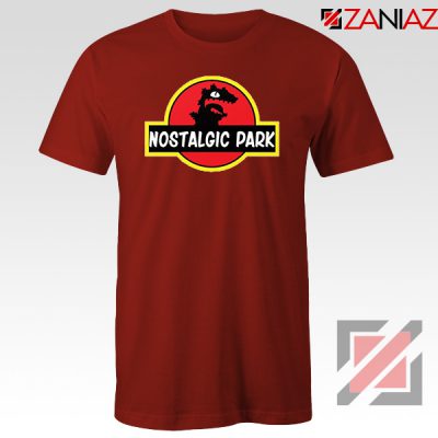 Reptar Nostalgic Park Red Tshirt