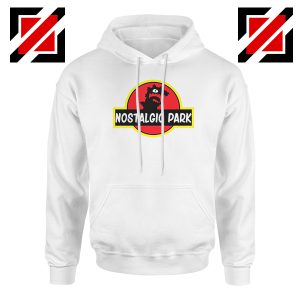 Reptar Nostalgic Park White Hoodie