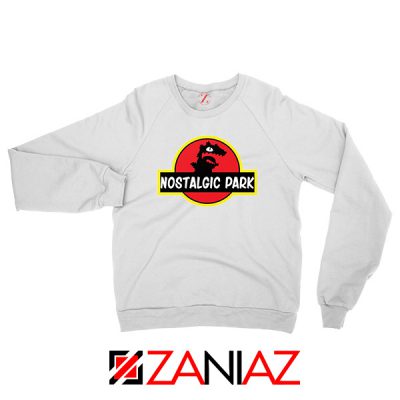 Reptar Nostalgic Park White Sweatshirt