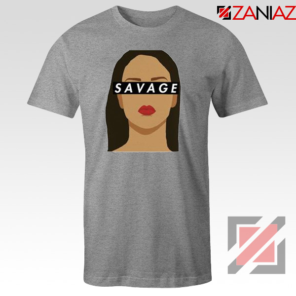 Rihanna Savage Sport Grey Tshirt
