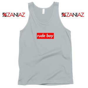 Rude Boy Rihanna Sport Grey Tank Top