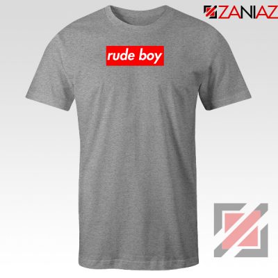 Rude Boy Rihanna Sport Grey Tshirt