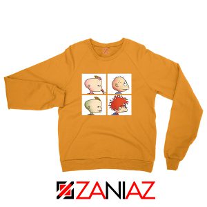 Rugrats Baby Days Orange Sweatshirt