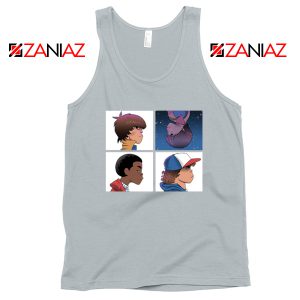 Stranger Things Characters Sport Grey Tank Top