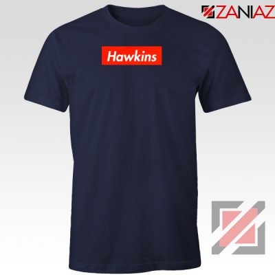 Stranger Things Hawkins Navy Blue Tshirt