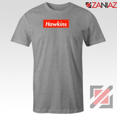 Stranger Things Hawkins Sport Grey Tshirt