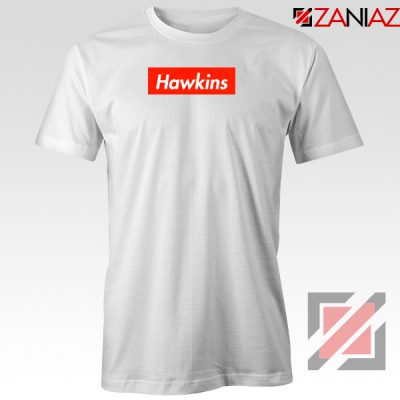 Stranger Things Hawkins White Tshirt